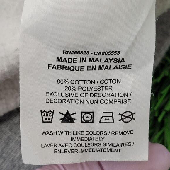 NIKE Williamsburg Sweatshirt XL 27x26 Gray Baggy Oversized - Picture 8 of 16